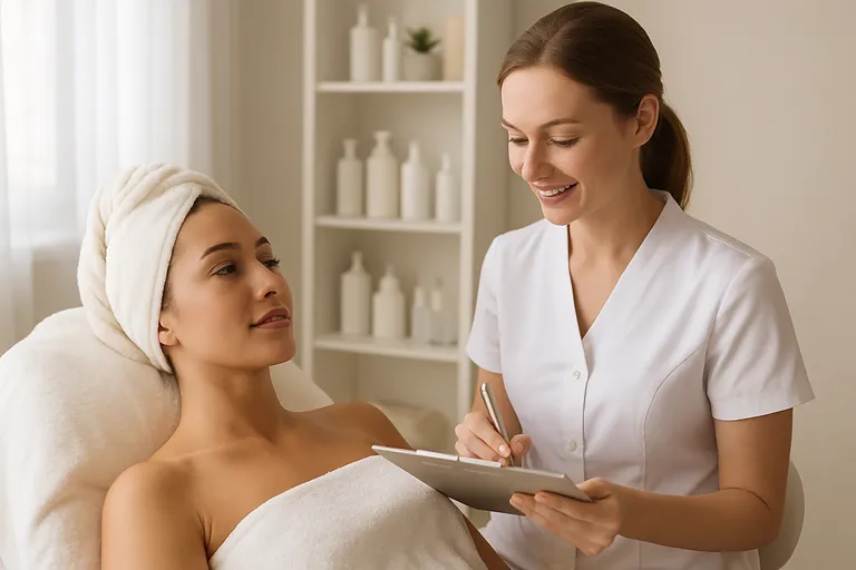 Persoonlijke huidzorg bij de huidtherapie